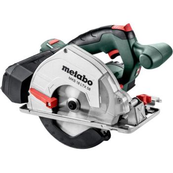 Metabo MKS 18 LTX 58 18V 6.5" Metal Cutting Circular Saw - Bare Tool w/ Guide Rail Adapter, Case Insert 600771890