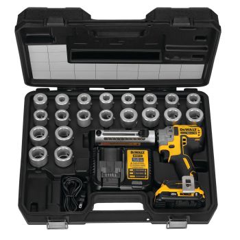 DeWalt 20V MAX* XRA® CORDLESS CABLE STRIPPER KIT DCE151TD1