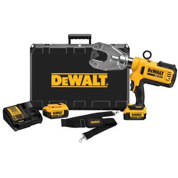 DeWalt 20V MAX* Dieless Cable Crimping Tool Kit DCE350M2