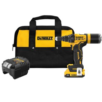 DeWalt 20V MAX 3/16 RIVET TOOL 2.0AH KIT DCF403D1