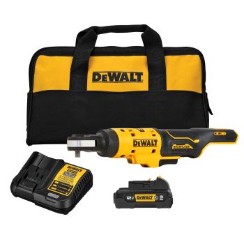 DeWalt 12V 1/4IN BL COMPACT RATCHET KIT DCF504GG1