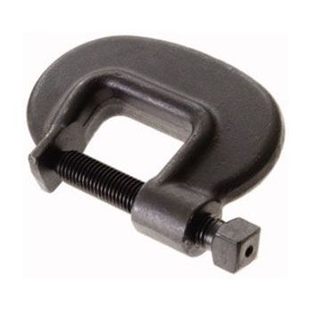 Bessey C-clamp drop forged heavy service,6-3/8 In. x 3 3/8 In 27500 lb B-HS 6