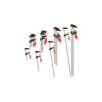 Bessey 16 pc GSCC clutch style bar clamp set BTB-GSCC-16PCA