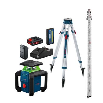 Bosch Rotary Laser Full Kit with Hardcase GRL18V-34K