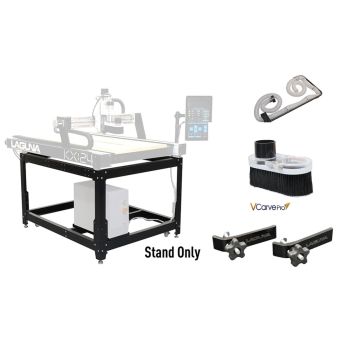 Laguna KX:24 BUNDLE 2: MOBILE STAND, OVERH. DUST KIT, DUST SHOE, 2 CLAMPS, V CARVE PRO KX24B2