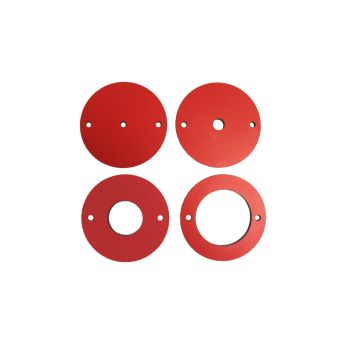Sawstop 4 pc Phenolic Insert Ring Set for Router Lift RT-PIR