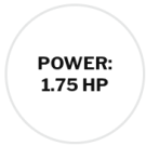 1.75 HP